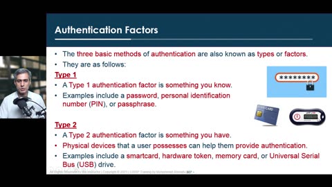 150 - Domain 5 - 52 Authentication Factors