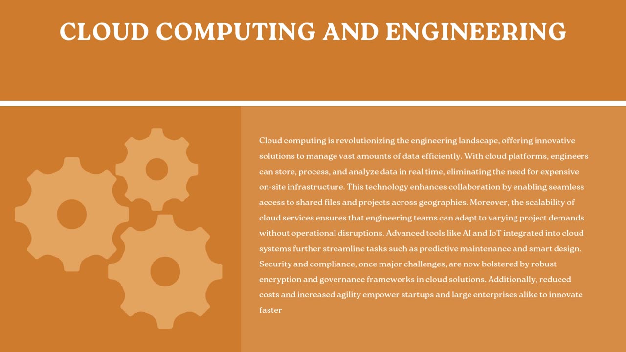 Cloud Computing and Engineering