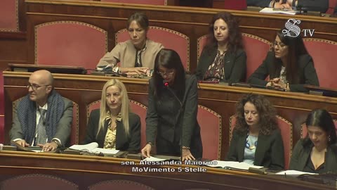 Maiorino - Intervento in Senato (23.01.25)