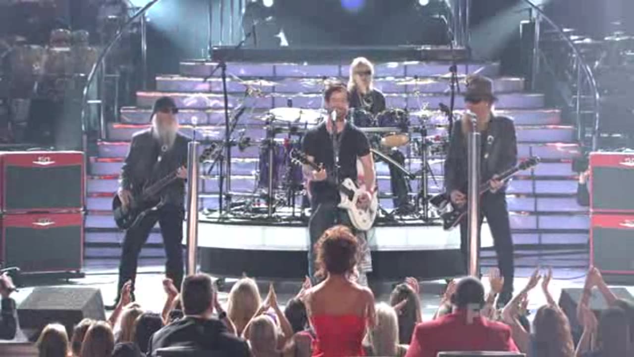 David Cook & ZZ Top - Sharp-Dressed Man = American Idol 2008