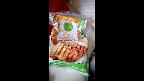 Eating Simple Truth Organic Organic Thin Sliced Chicken Breast, Dbn, MI, 3/6/25