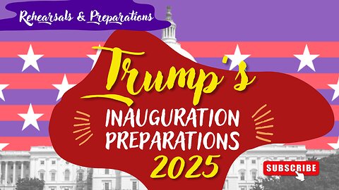 Trump inauguration preparations underway ahead of ceremony