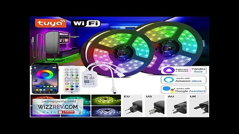 Led Strip Light Wifi Rgb Alexa Smart Control 12V Rgb Led Tape Review