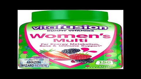 Vitafusion Womens Multivitamin Gummies Berry Flavored Daily Vitamins for Women Review