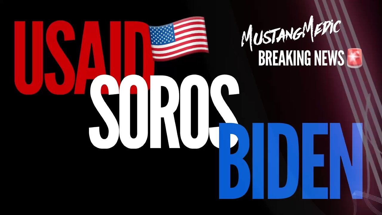 🚨 HUGE BREAKING NEWS! 😱 USAID, George Soros and Joe Biden are tied to historic corruption.