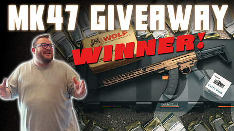 The Mk47 10 Year Giveaway Winner Visits Us!