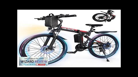 VARUN Electric Bike Foldable Ebikes for Adults Peak 750W Motor，Folding Electric Review