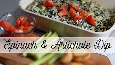 MUST HAVE Spinach Artichoke Dip Recipe, perfect for all parties!