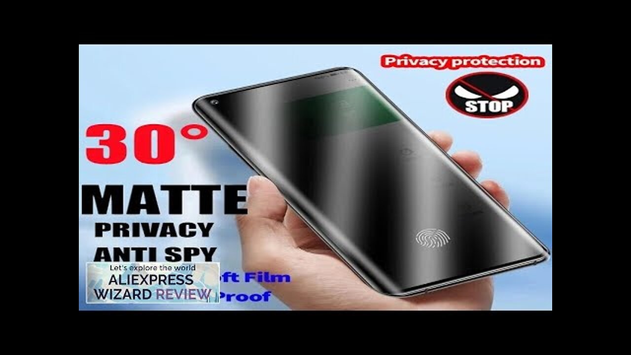 Matte Ceramic Privacy Screen Protectors For Samsung Galaxy S21 S20 S22 S23 Review