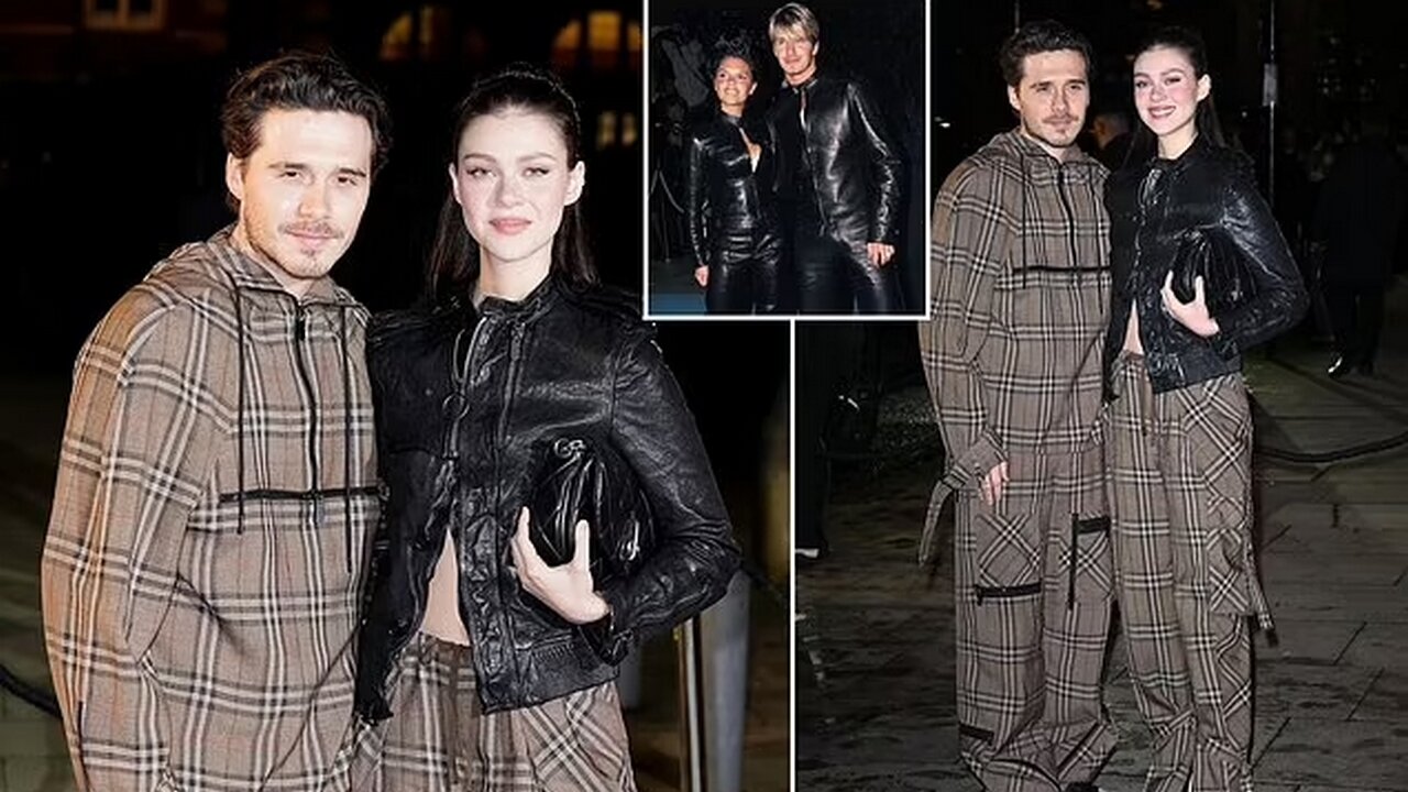 Brooklyn & Nicola's Coordinated Fashion Show Looks