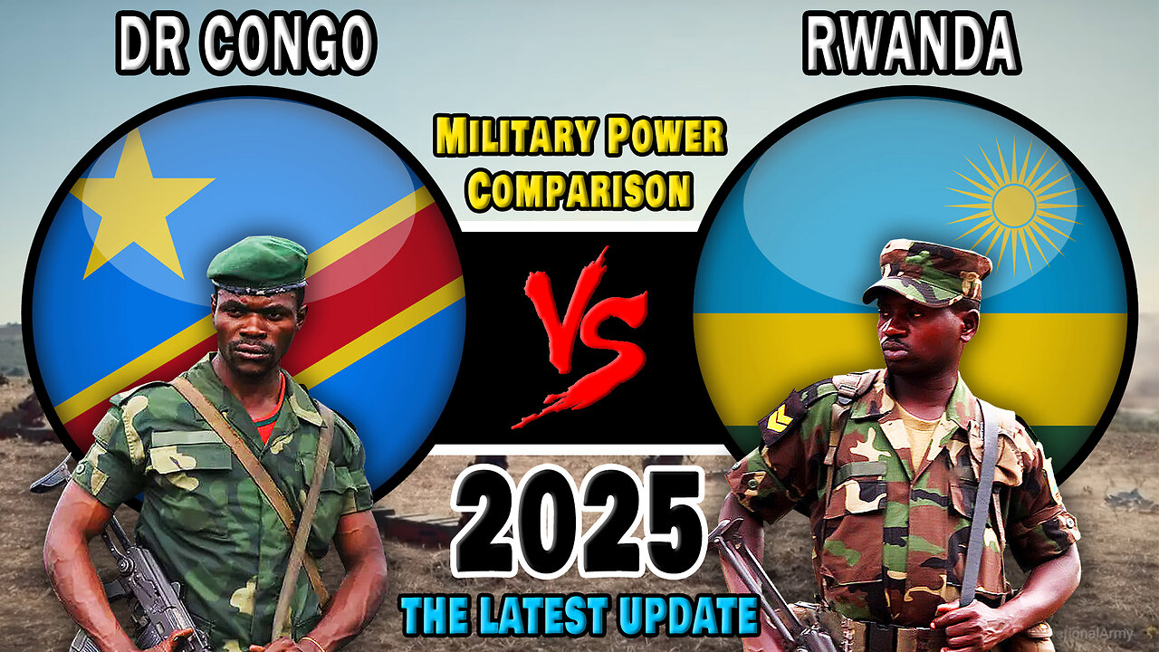 DR Congo vs Rwanda Military Power Comparison 2025 | Rwanda vs DR Congo Military Power 2025