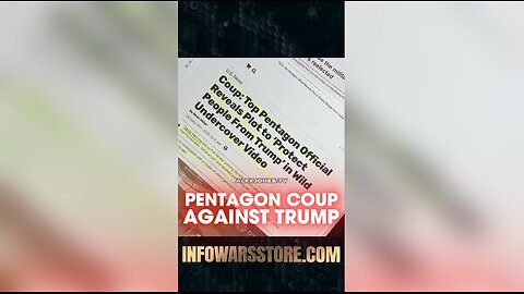 Alex Jones: James O'Keefe Reveals Pentagon Coup Plot Against Trump - 1/15/25