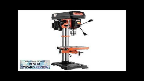 VEVOR 12 in Benchtop Drill Press 5 Amp 120V Variable Speed Cast Review