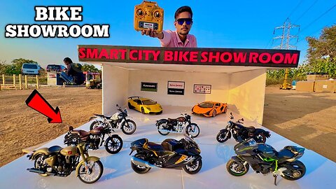 I Build RC Super Bike Showroom From RC Ultimate Truck - Chatpat toy TV