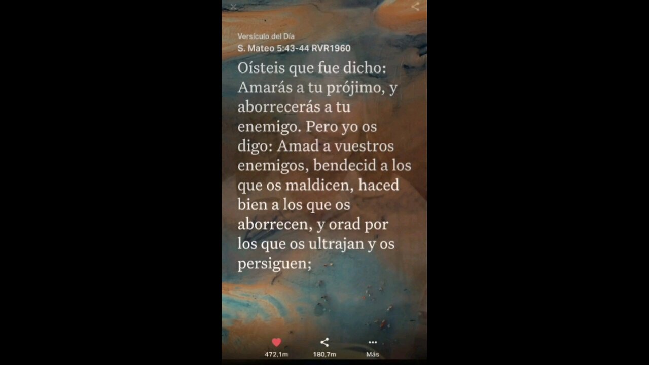 Mateo 5:43-44 - Yelitza Cintrón