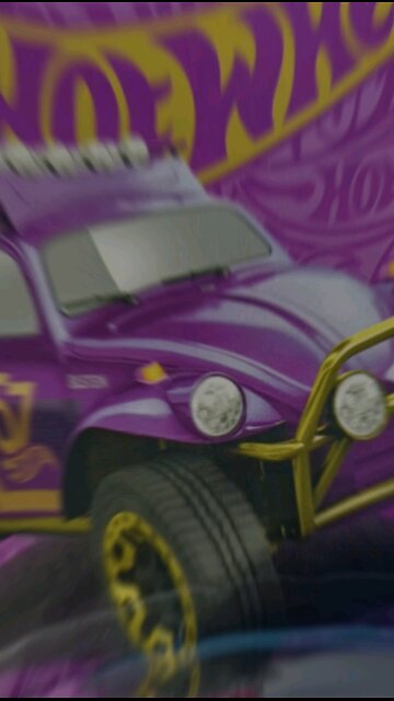 Flashy hot wheel short crome and pearl