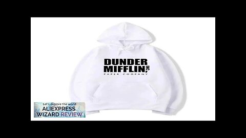 The Office Dunder Mufflin INC Paper Hoodie Dwight Schrute Sweatshirt Men Women Review