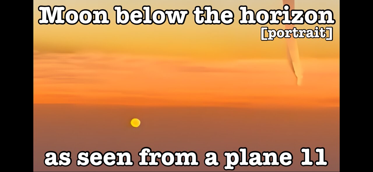 Moon below the horizon as seen from a plane 11 [portrait]