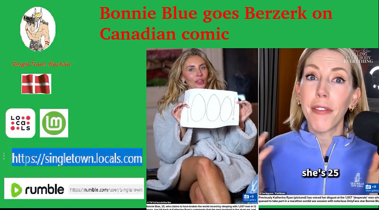 Bonnie Blue goes to war with Katherine Ryan...............
