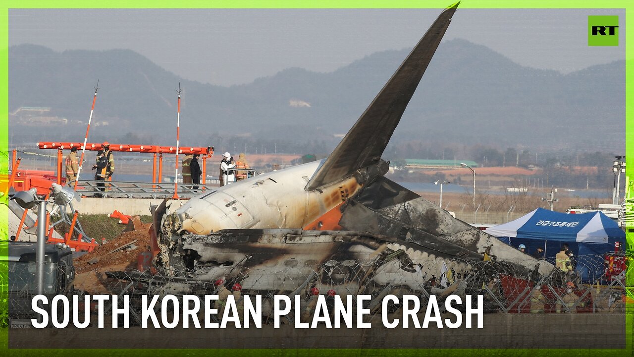 Horrific plane crash leaves nearly all on board dead in South Korea