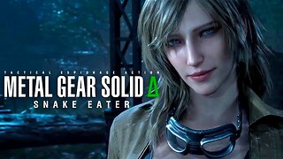 Metal Gear Solid 3 Snake Eater Remake Gameplay💀☠️☣️