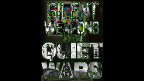 THE INVADERS INFECT US THROUGH THE SILENT MIND & THEN RULE US THROUGH OUR EMOTIONS "Silent Weapons for Quiet Wars"