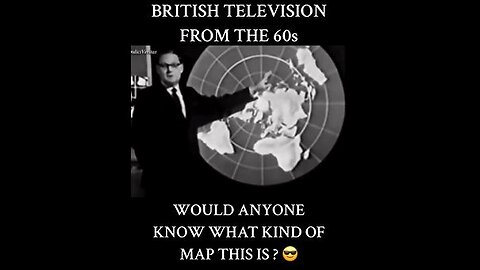 1960s Television Flat Earth Presentation