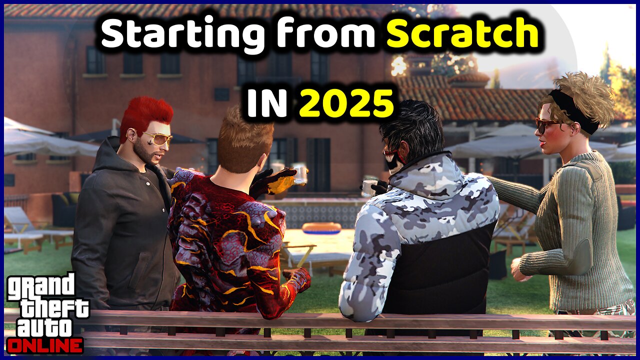 Starting OVER AS A Level 1 In GTA ONLINE (In 2025)