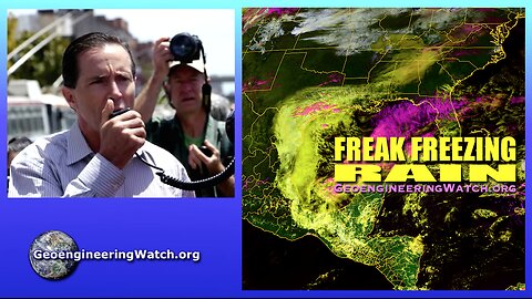 Freak Freezing Rain, Geoengineering Watch Global Alert News, February 22, 2025, #498