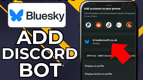 HOW TO ADD BLUESKY SOCIAL BOT ON DISCORD