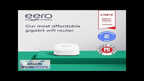 Amazon eero 6+ mesh Wi-Fi router | 1.0 Gbps Ethernet | Coverage Review