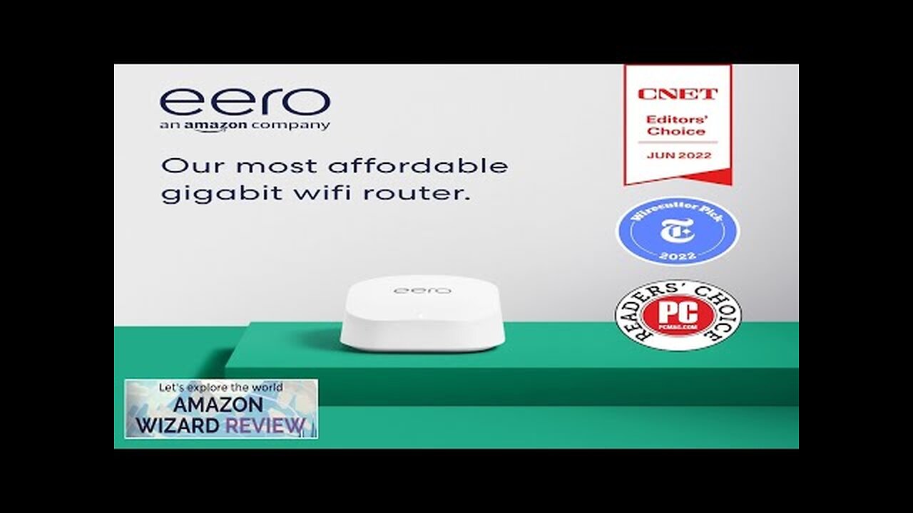 Amazon eero 6+ mesh Wi-Fi router | 1.0 Gbps Ethernet | Coverage Review