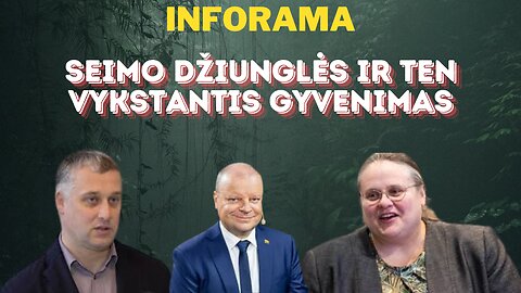 #inforama. Seimo džiunglės ir ten vykstantis gyvenimas