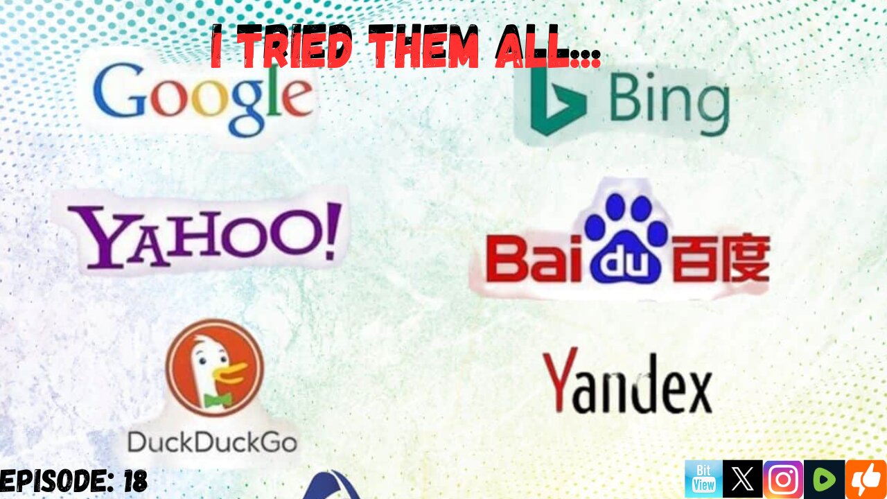 I TESTED GOOGLE ALTERNATIVES -the kazoe podcast episode 18