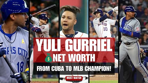 Yuli Gurriel’s rise to MLB glory will blow your mind! ⚾🔥