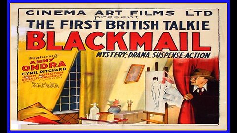 Blackmail (Movie Trailer) 1929 Remastered