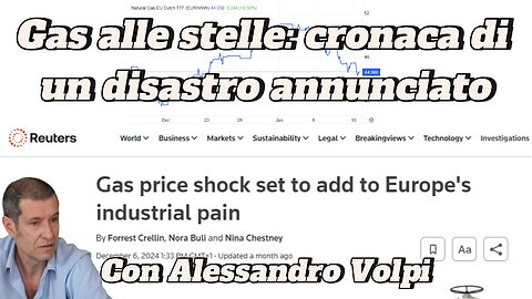 Gas alle stelle: cronaca di un disastro annunciato Alessandro Volpi