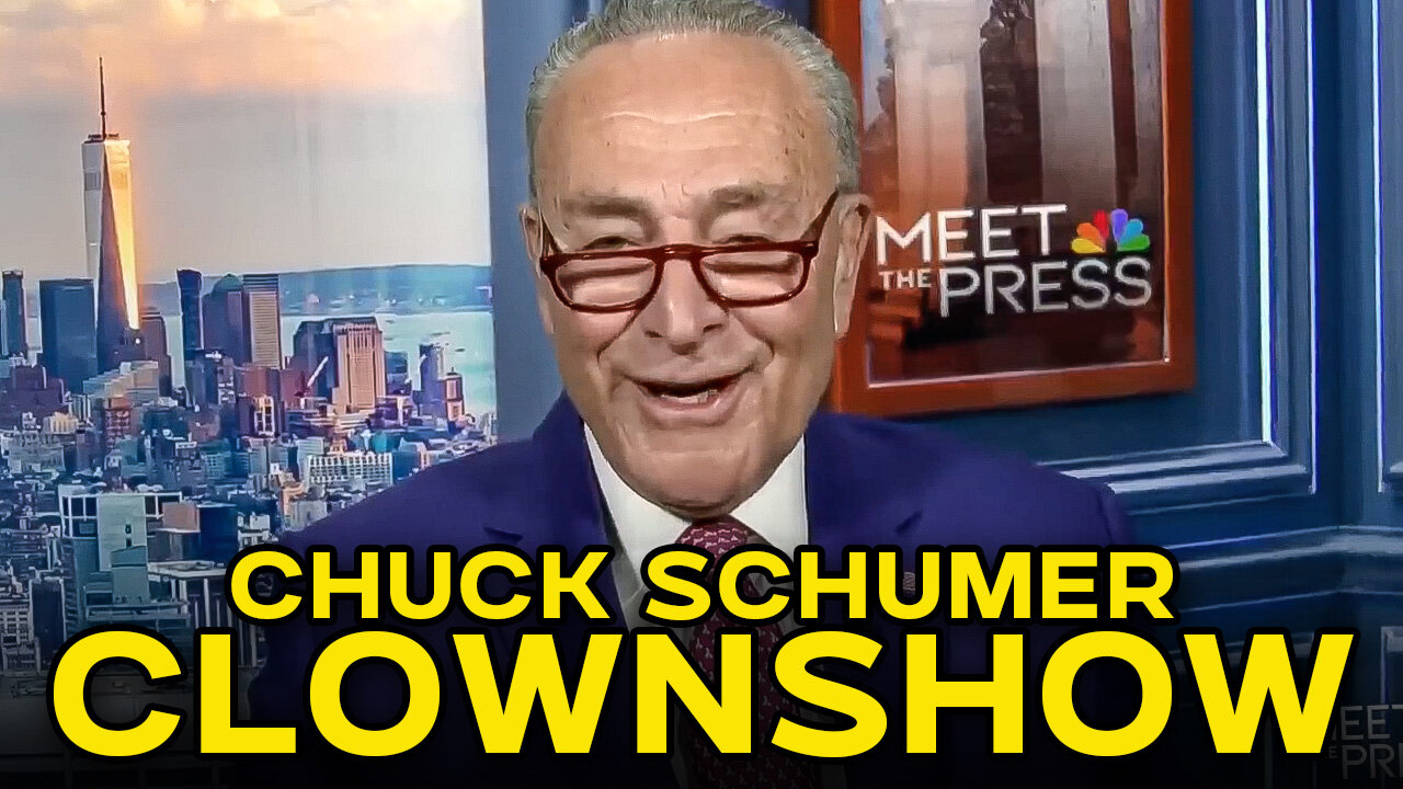 It's Time To Put Chuck Schumer In A Straitjacket