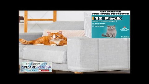 Anti Cat Scratch Furniture Protector 12 Pack Cat Couch Protector Couch Protector Review