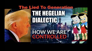 Trump MAGAtards Ignore Obvious Hegelian Dialect Controlled Opposition Plan Salty Nuts Victor Hugo