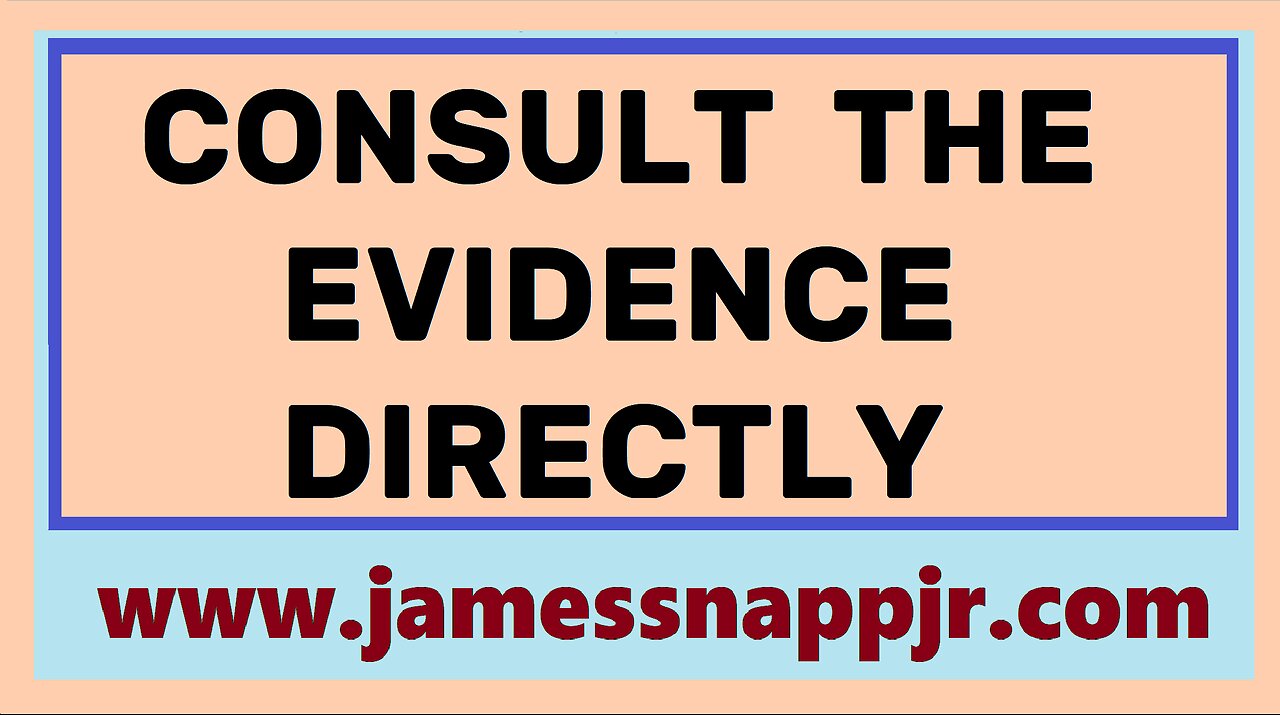 New Testament Textual Analysis 23 - Consult the Evidence Directly