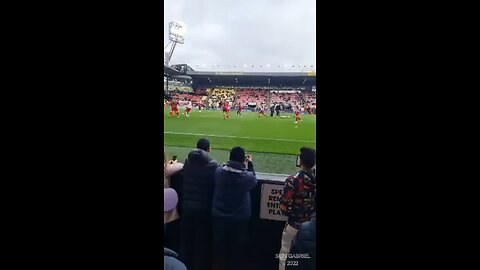 Liverpool fans on tour (visiting Villareal and Watford)