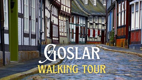 [4K🇩🇪] Goslar - Medieval Town Walking Tour GERMANY (UNESCO World Heritage Site)