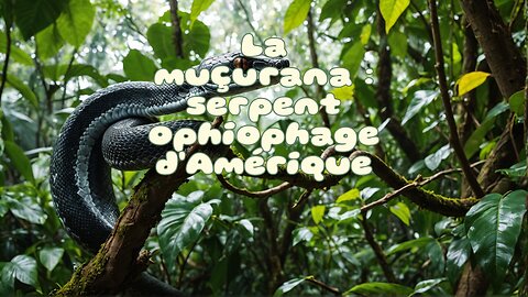 La muçurana : serpent ophiophage d'Amérique