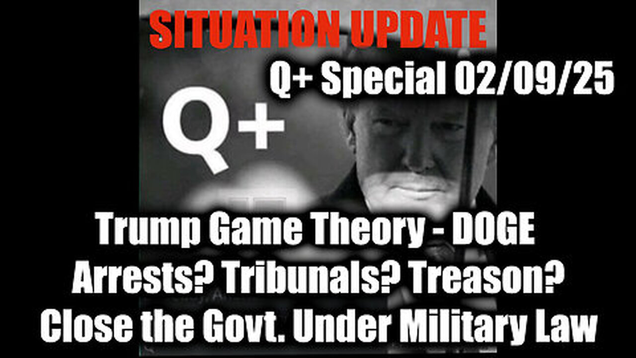 Judy Byington Special 2.10.25 ~ Trump Game Theory; Arrests. Tribunals. Treason., Close the Govt