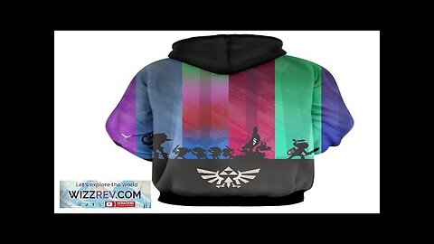 The Legend Of Zelda Cool Shadow Of The Characters Hoodie Review