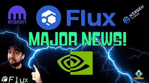 Flux Major Announcements with nVidia, NexGen, and Kraken!!! #RunOnFlux