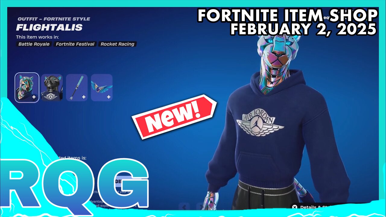 “NEW” AIR SUPERIORITY BUNDLE+JAINA SKIN! FORTNITE ITEM SHOP! (February 2, 2025)