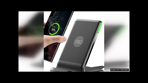 INIU Wireless Charger, 15W Fast Qi-Certified Wireless Charging Station Review