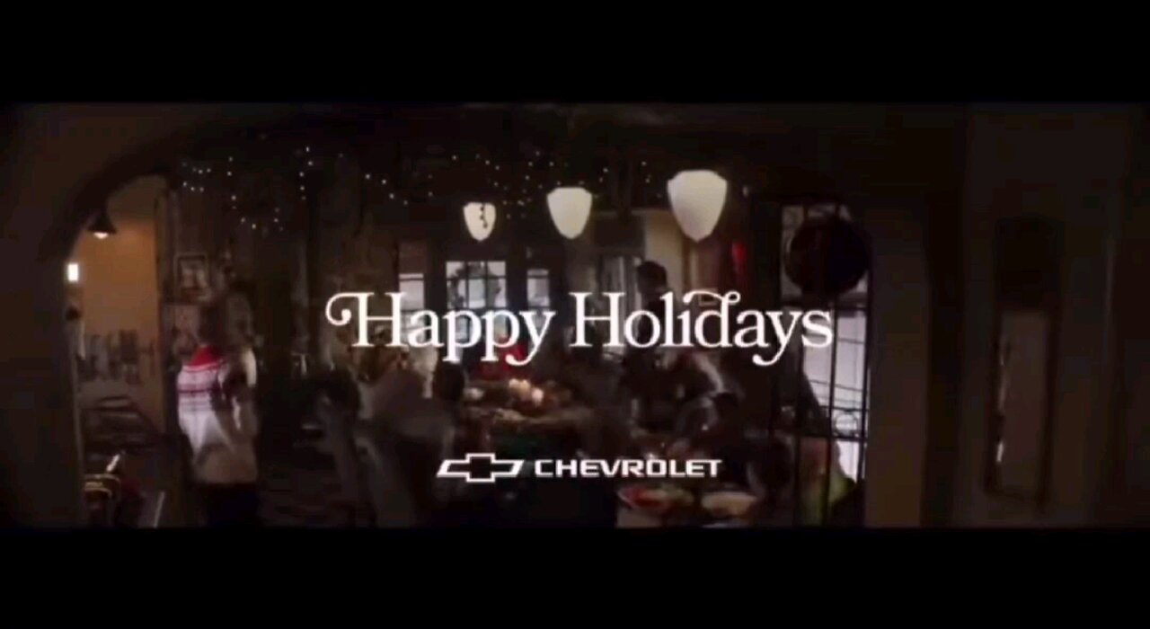 Chevrolet releasing their first non-woke Christmas ad